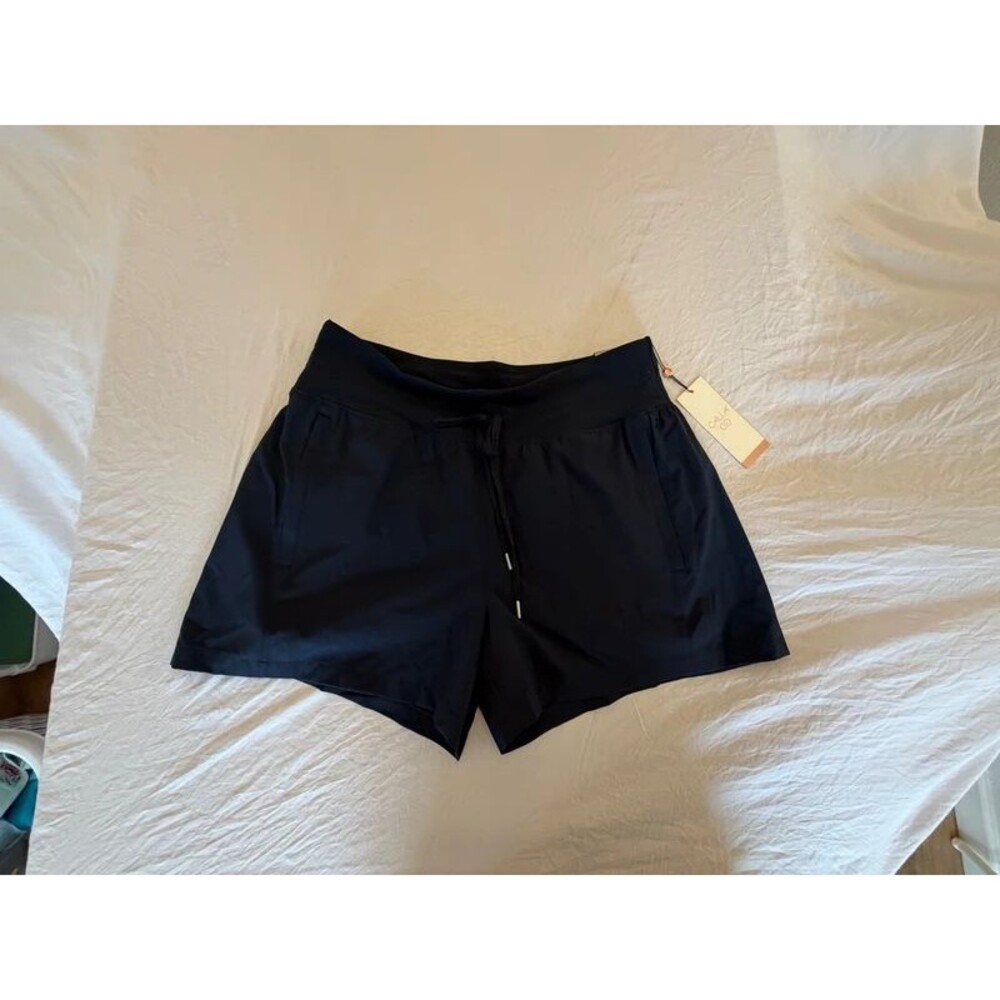 NWT Calia TrueLight 4" Mid-Rise Shorts Medium Darker Ardosia Slate Navy Blue